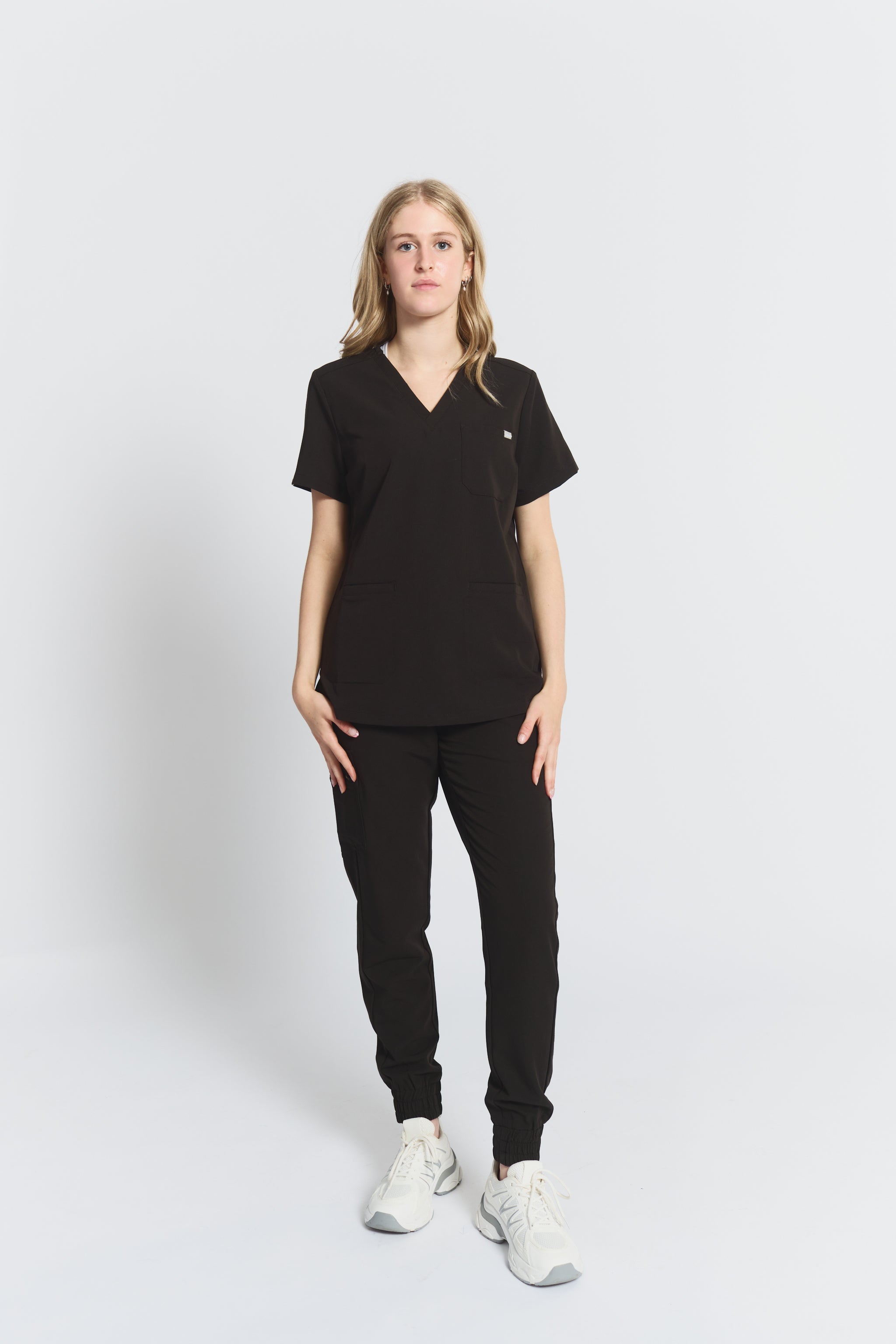 Victoria Hauts d'uniforme médical - Noir