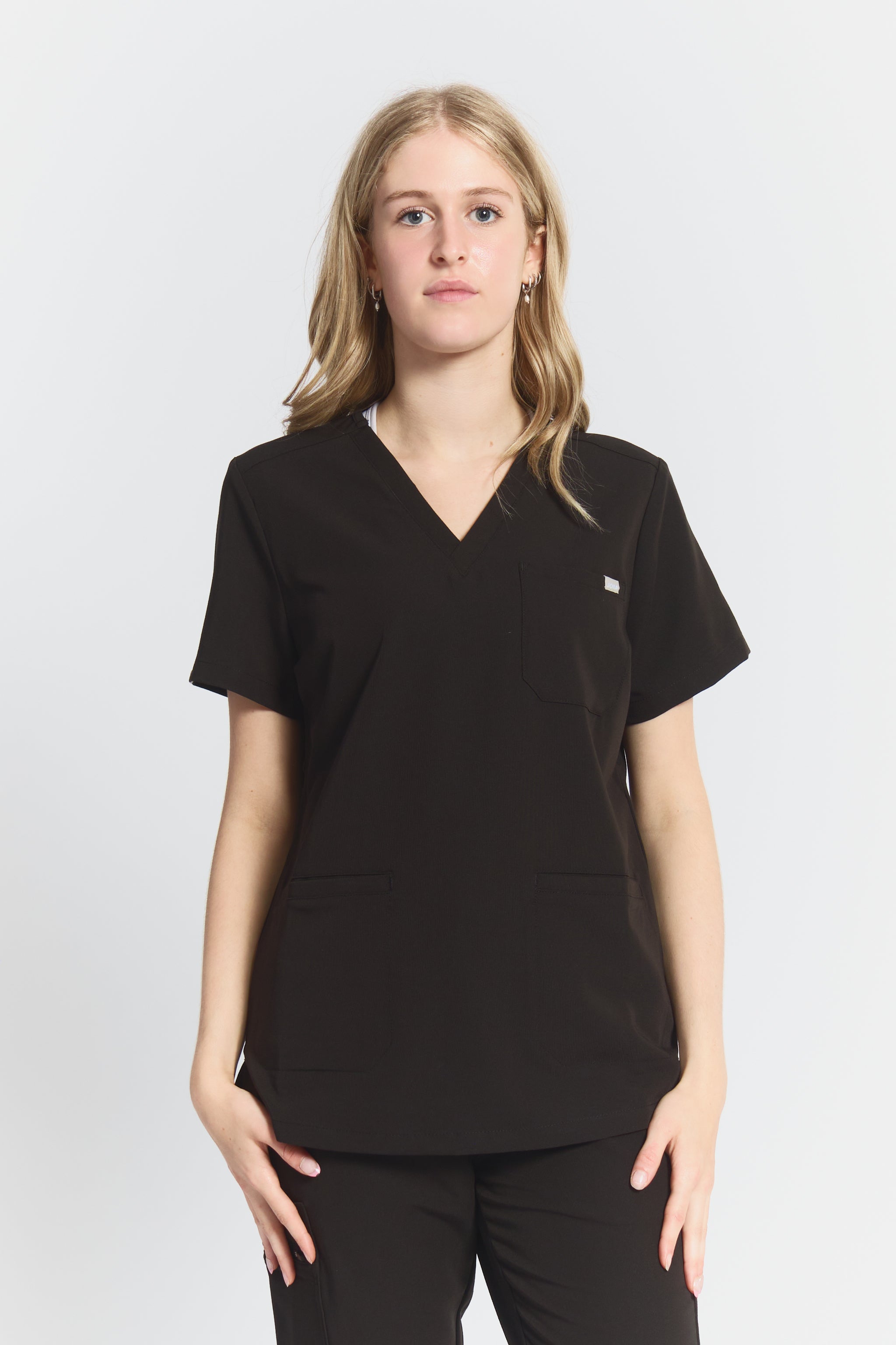 Victoria Hauts d'uniforme médical - Noir