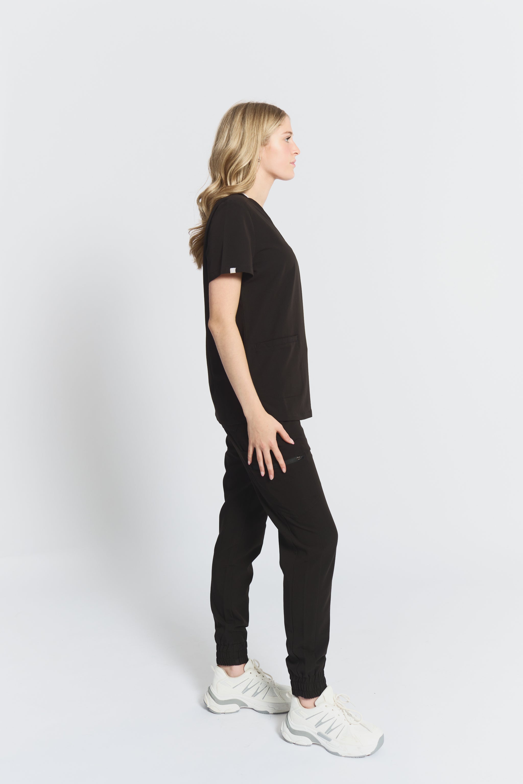 Victoria Hauts d'uniforme médical - Noir