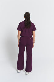 ACE Wide Leg Scrub Pants - Royal Purple