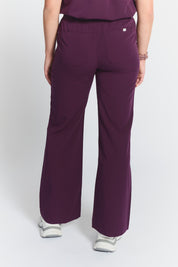 ACE Wide Leg Scrub Pants - Royal Purple