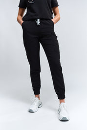 Pantalon d'uniforme médical Anastasia - Noir