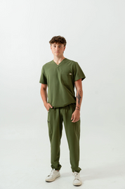 Pantalon de travail Kian - Vert mousse