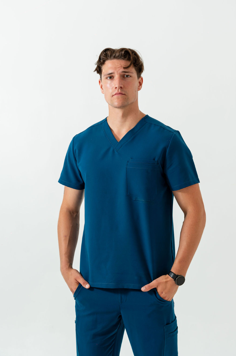 Liam Hauts d'uniforme médical - Abyss Blue