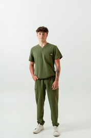 Liam Hauts d'uniforme médical - Mossy Green