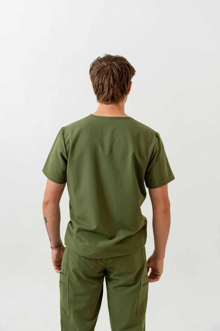 Liam Hauts d'uniforme médical - Mossy Green