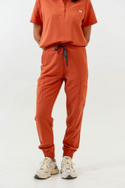 Pantalon d’uniforme médical Anastasia - Ambré