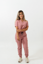 Olivia Hauts d'uniforme médical - Bois de rose