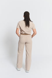 ACE Wide Leg Scrub Pants - Sandstone