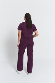 Gloria Scrub Top - Royal Purple