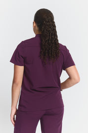 Gloria Scrub Top - Royal Purple