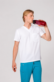 Blouse médicale James - Blanche