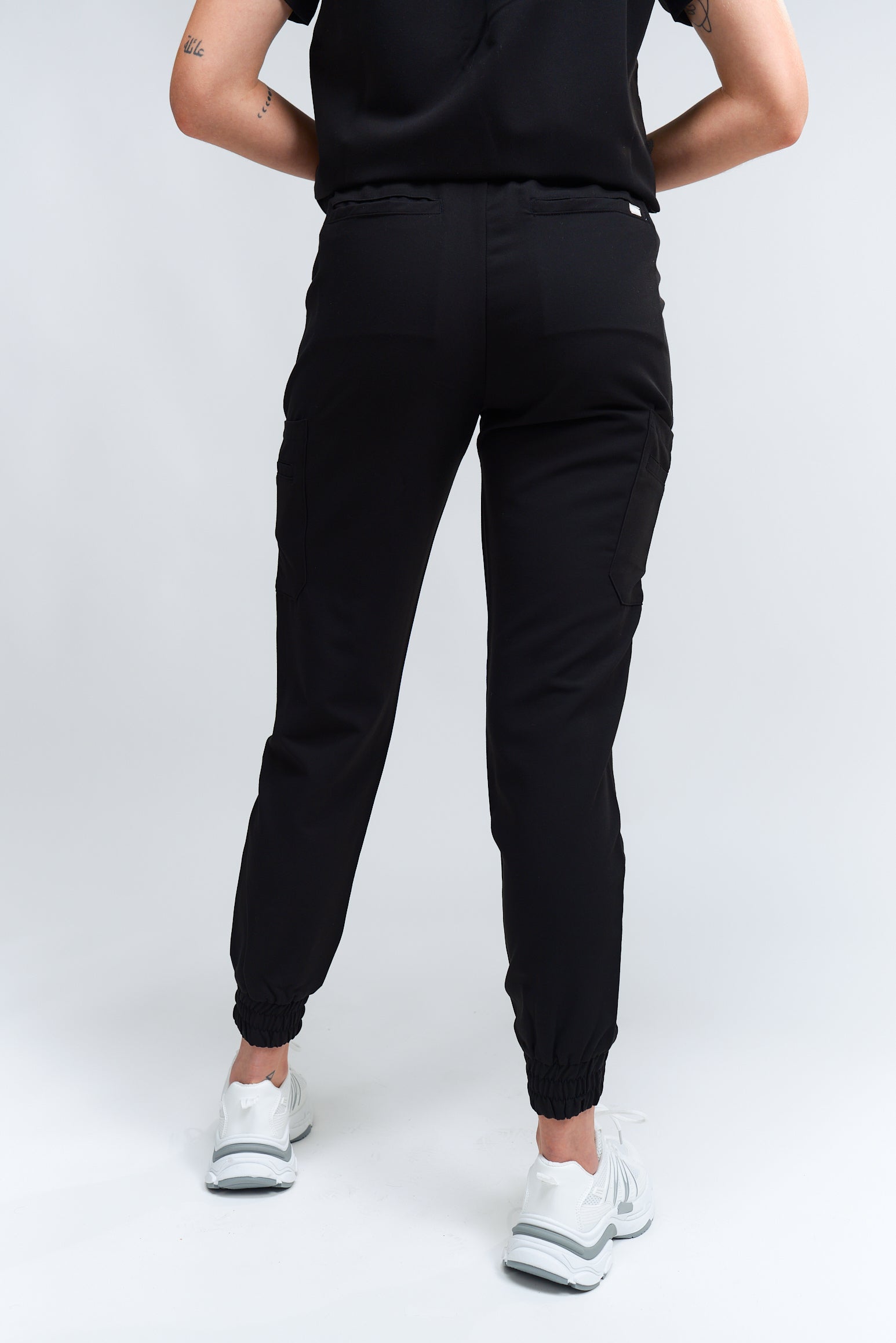 Pantalon d'uniforme médical Anastasia - Noir