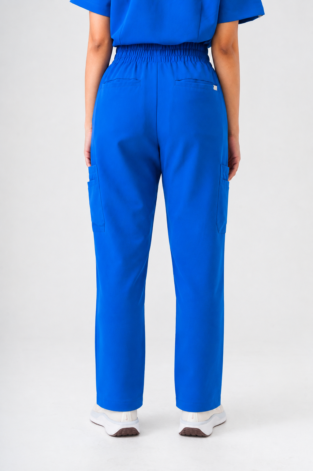 Pantalon de travail à jambes dRoyaltes Lulu - Bleu Royal