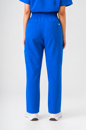Pantalon de travail à jambes dRoyaltes Lulu - Bleu Royal