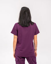 Victoria Scrub Top - Royal Purple