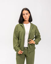 Thalia Scrub Jacket - Mossy Green