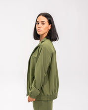 Thalia Scrub Jacket - Mossy Green