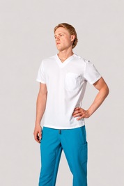 Blouse médicale James - Blanche