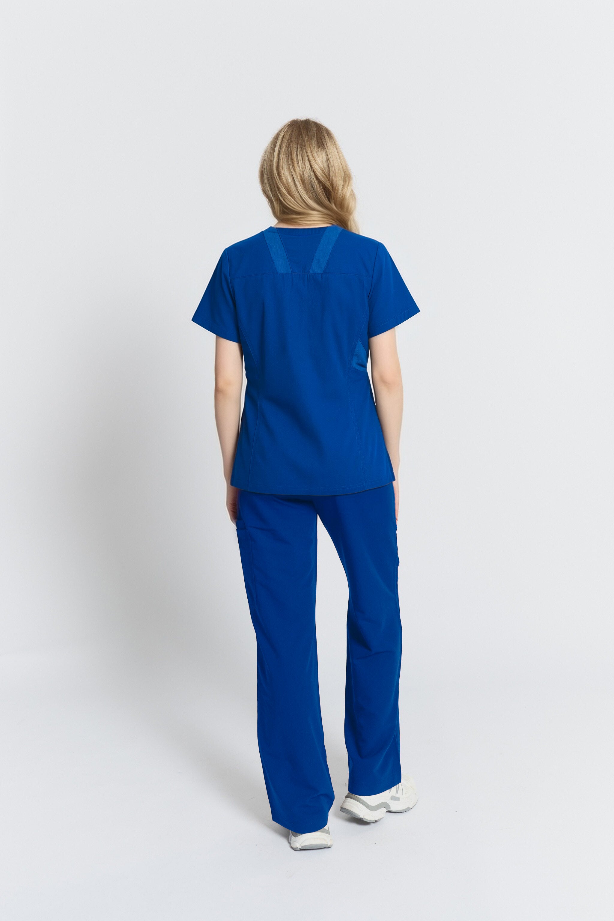 Elizabeth Scrub Top Royal blue
