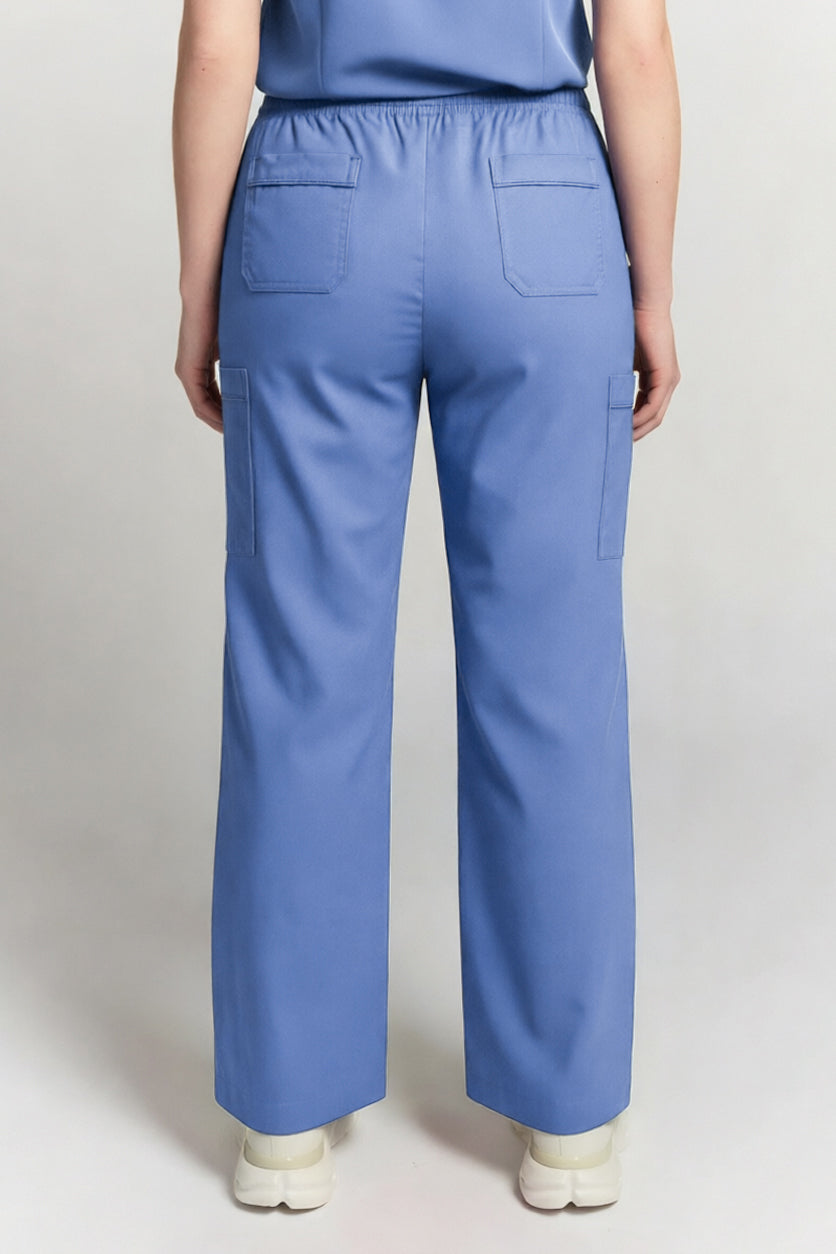 Florence Straight Leg Scrub Ceil Blue