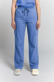 Florence Straight Leg Scrub Ceil Blue