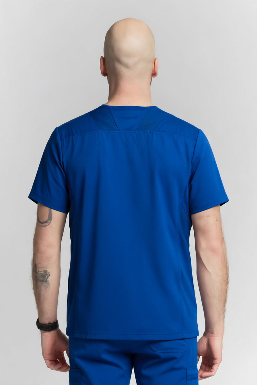 Galen Scrub Top Royal blue