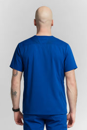 Galen Scrub Top Royal blue