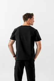 Kian Jogger Scrub Pants - Black - the botox course