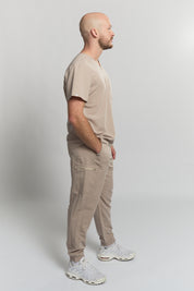 Liam Scrub Top - Sandstone