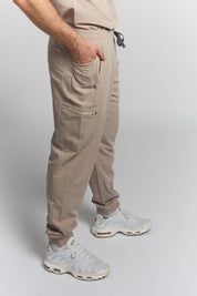 Kian Jogger Scrub Pants - Sandstone