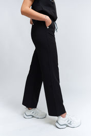 ACE Wide Leg Scrub Pants - Black