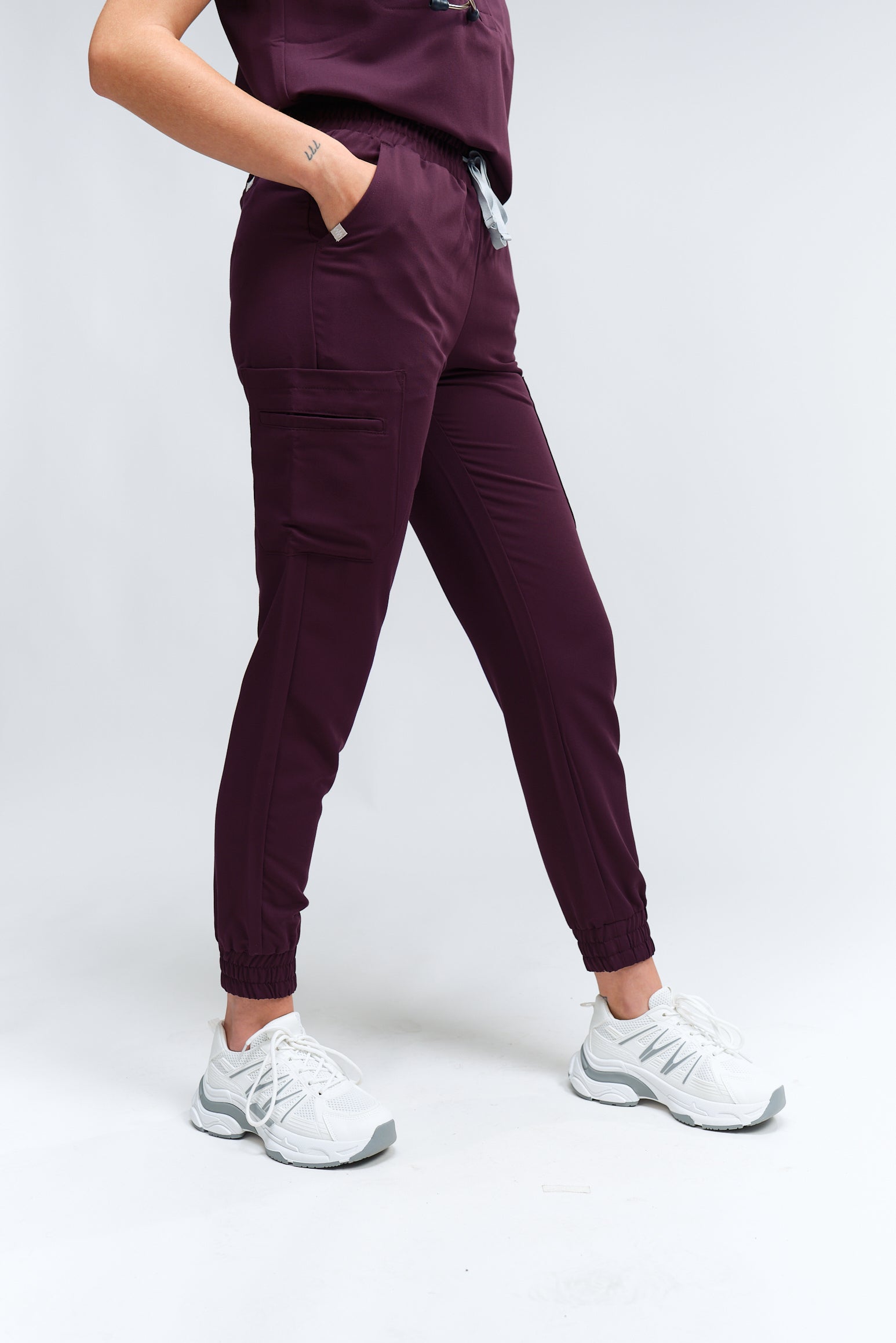 Anastasia Jogger Scrub Pants - Royal Purple