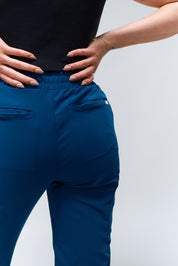 Anastasia Jogger Scrub Pants - Abyss Blue