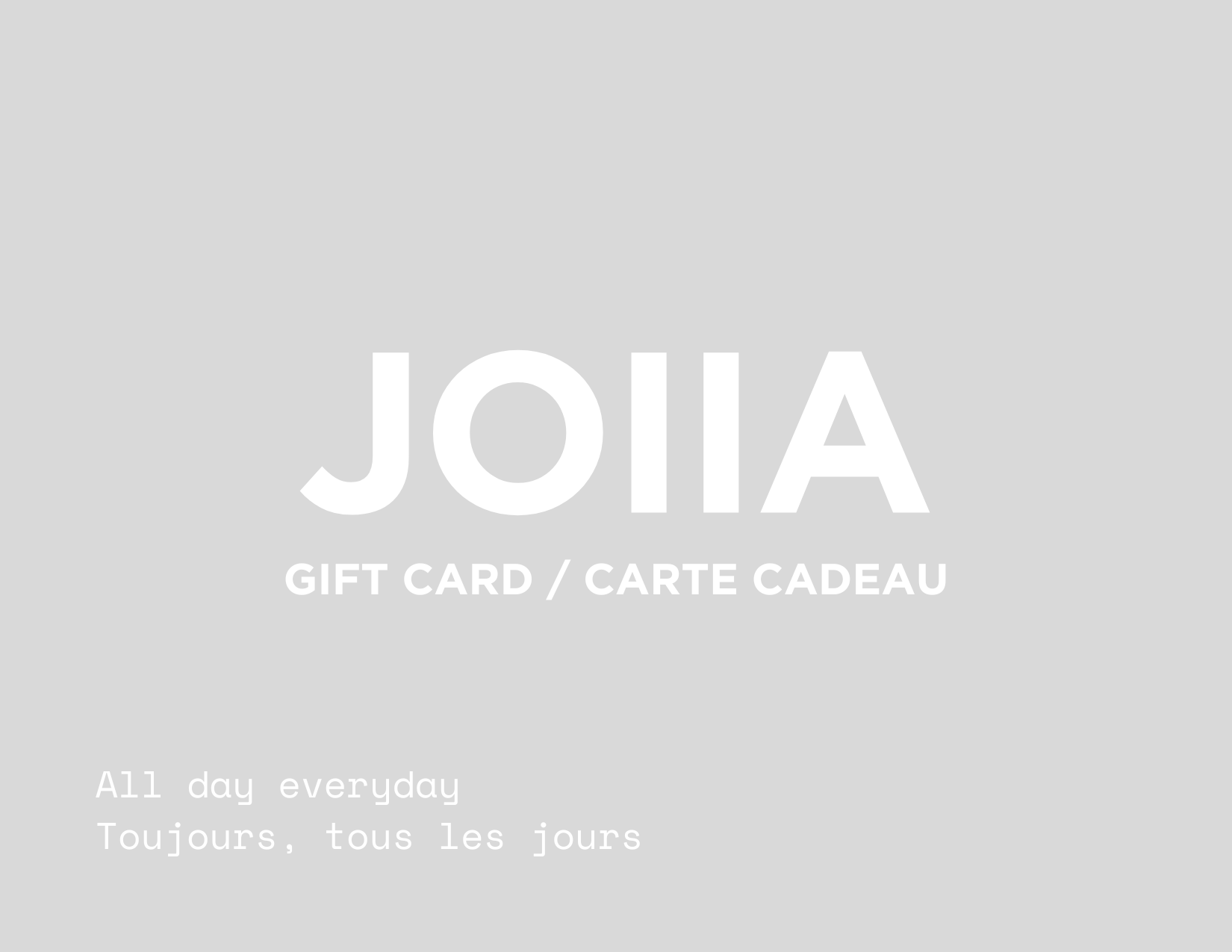 JOIIA Gift Card