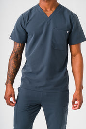 Kian Scrub Pants - Pewter