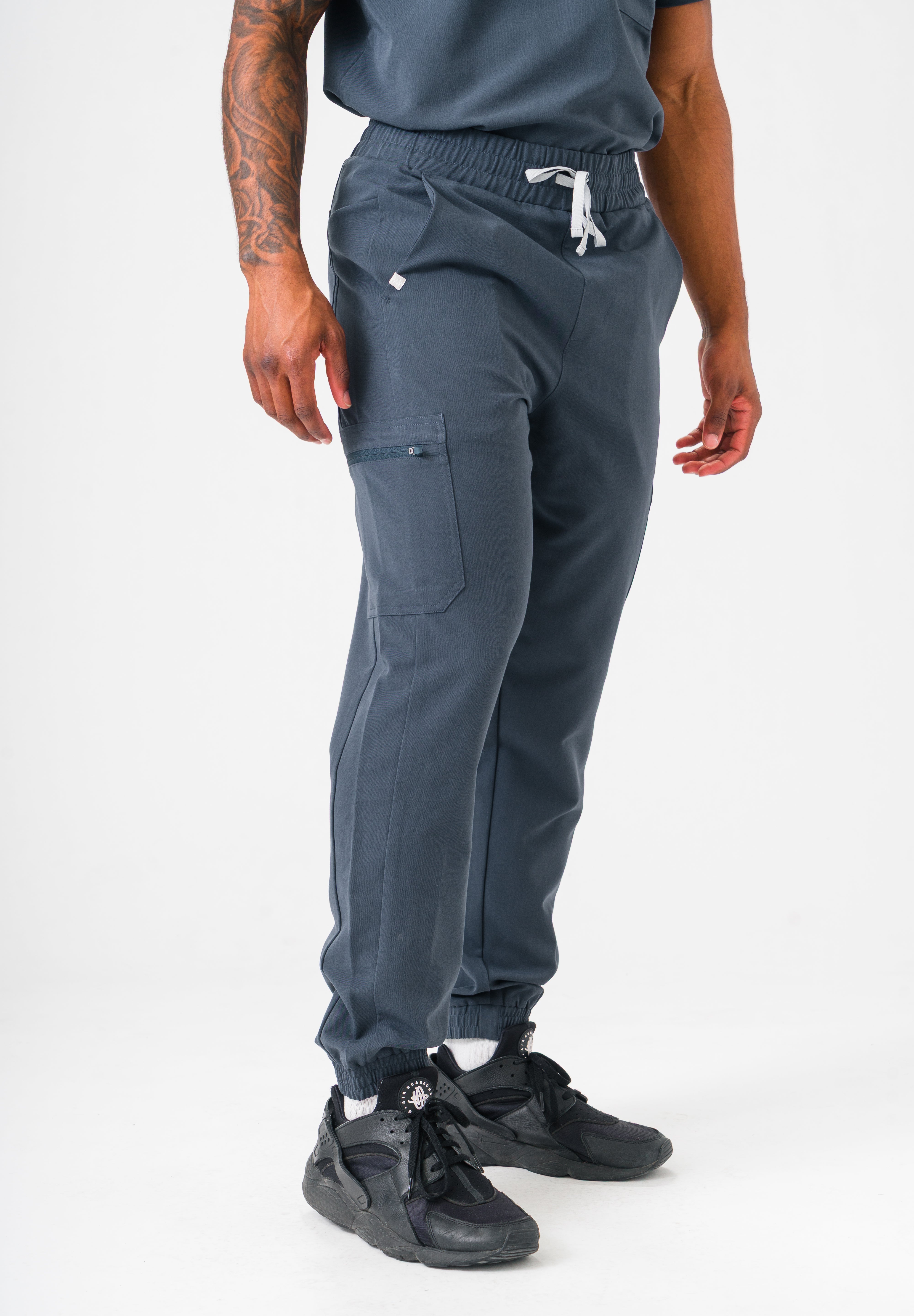Kian Scrub Pants - Pewter