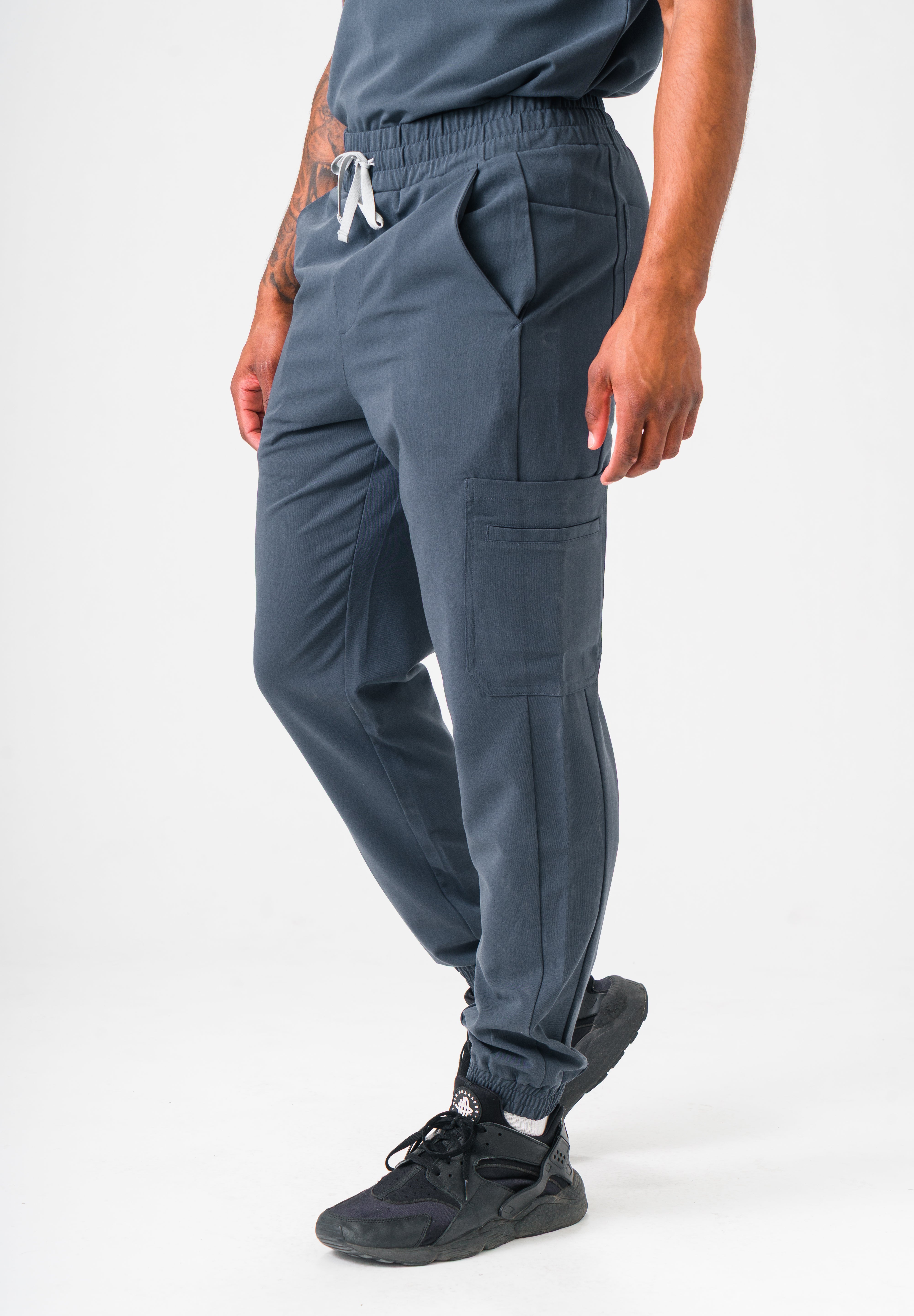 Kian Scrub Pants - Pewter