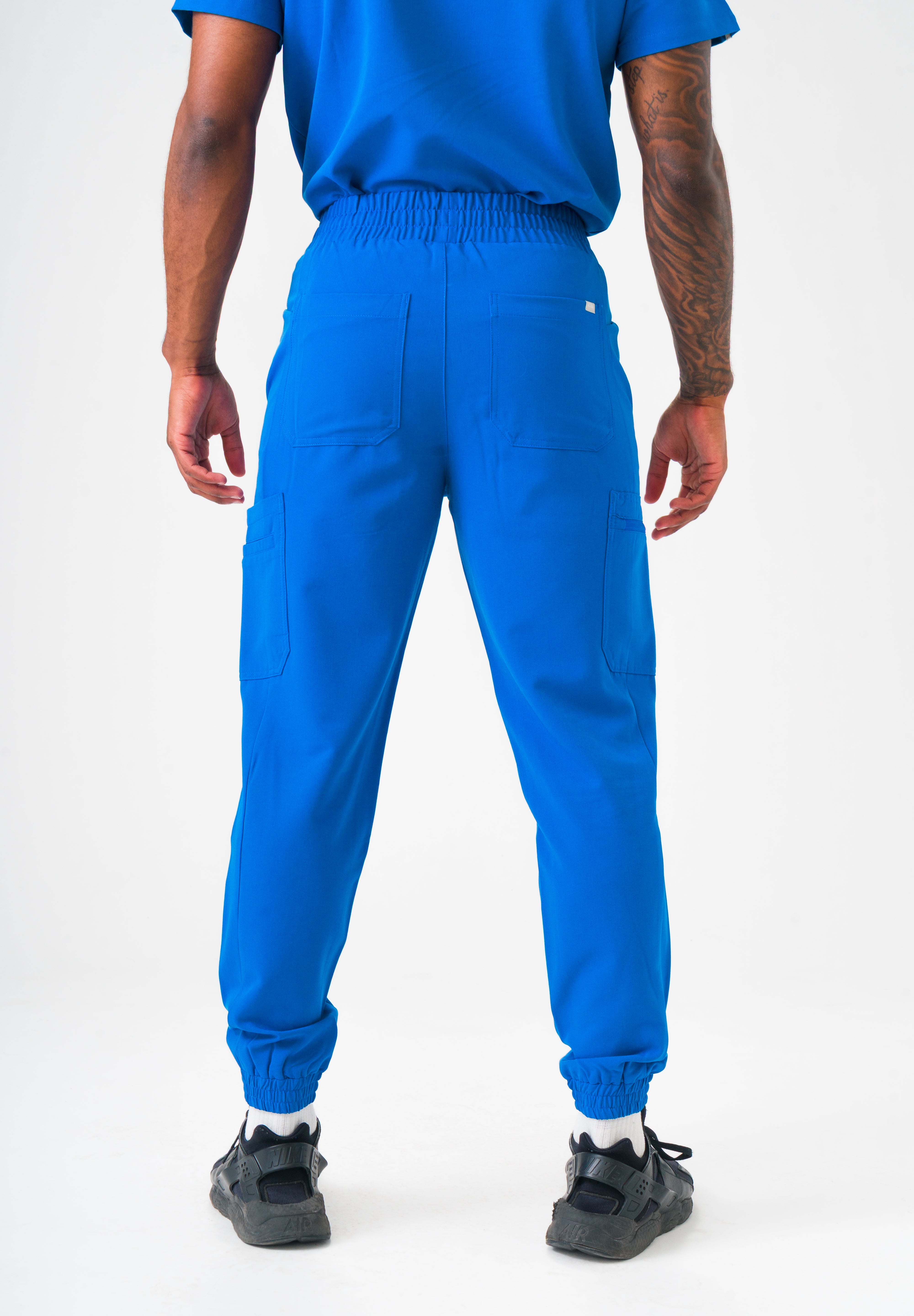 Kian Scrub Pants - Royal Blue