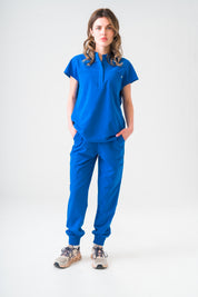 Anastasia Jogger Scrub Pants - Royal Blue