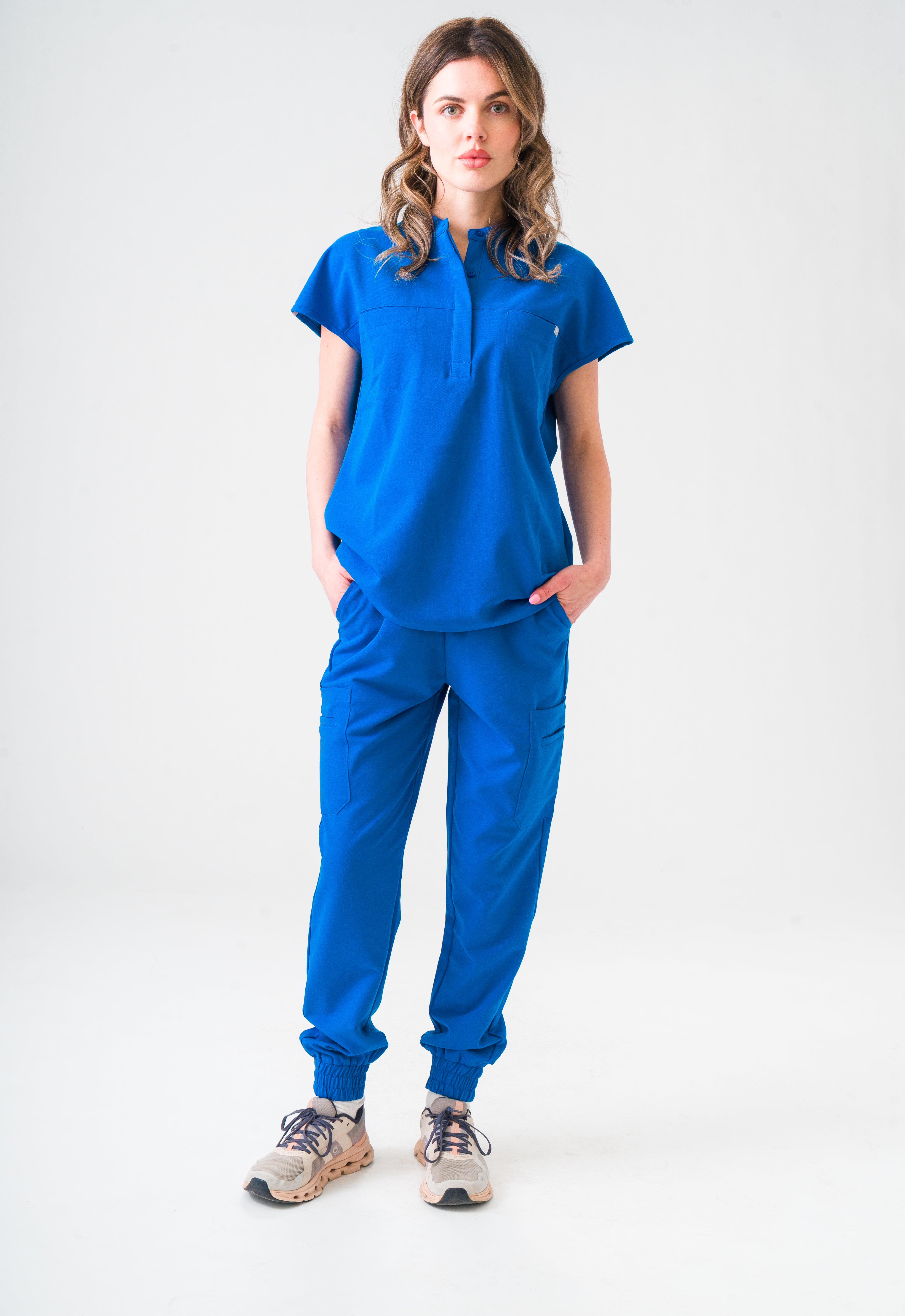 Anastasia Jogger Scrub Pants - Royal Blue