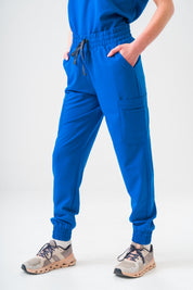 Anastasia Jogger Scrub Pants - Royal Blue