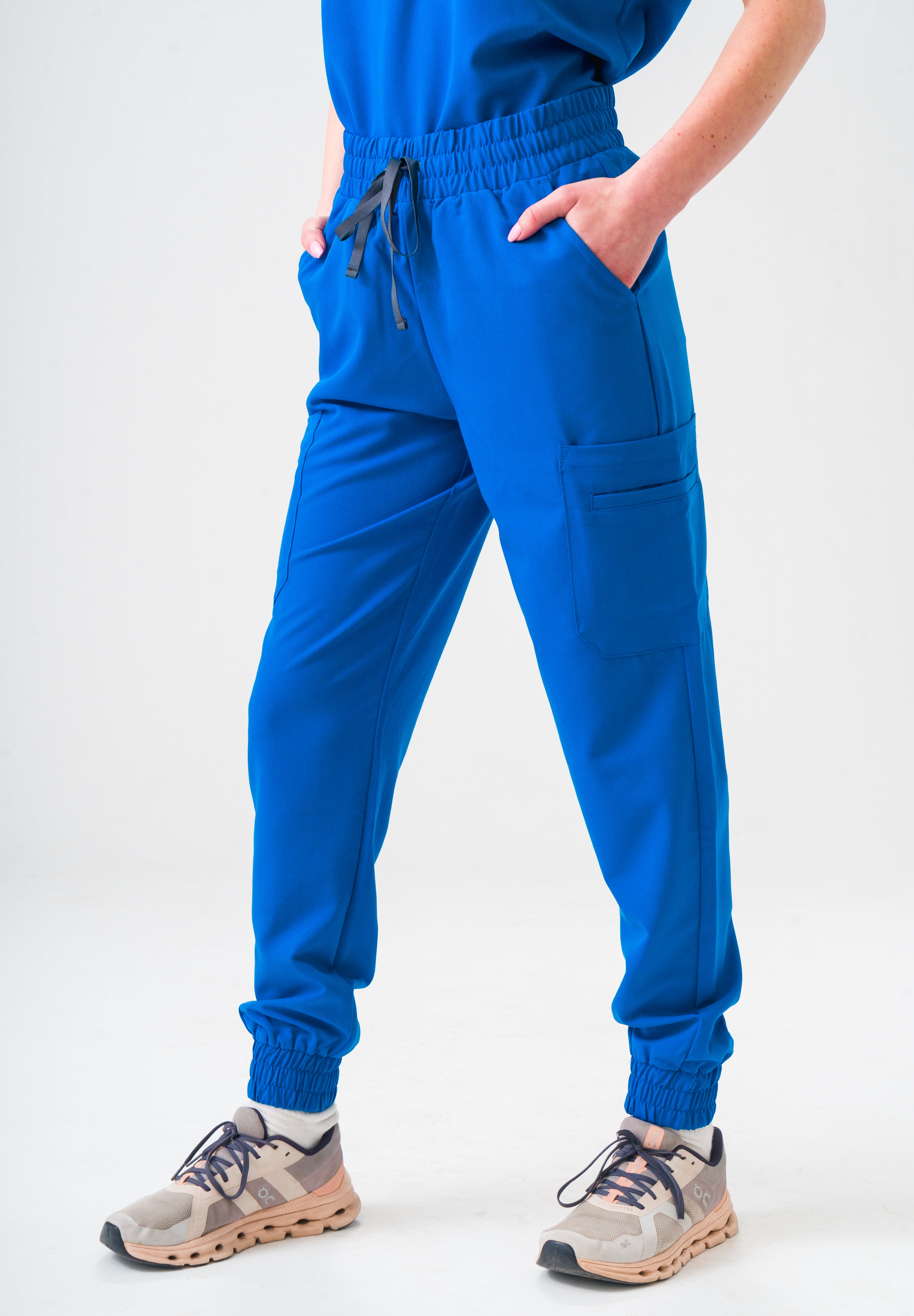 Anastasia Jogger Scrub Pants - Royal Blue