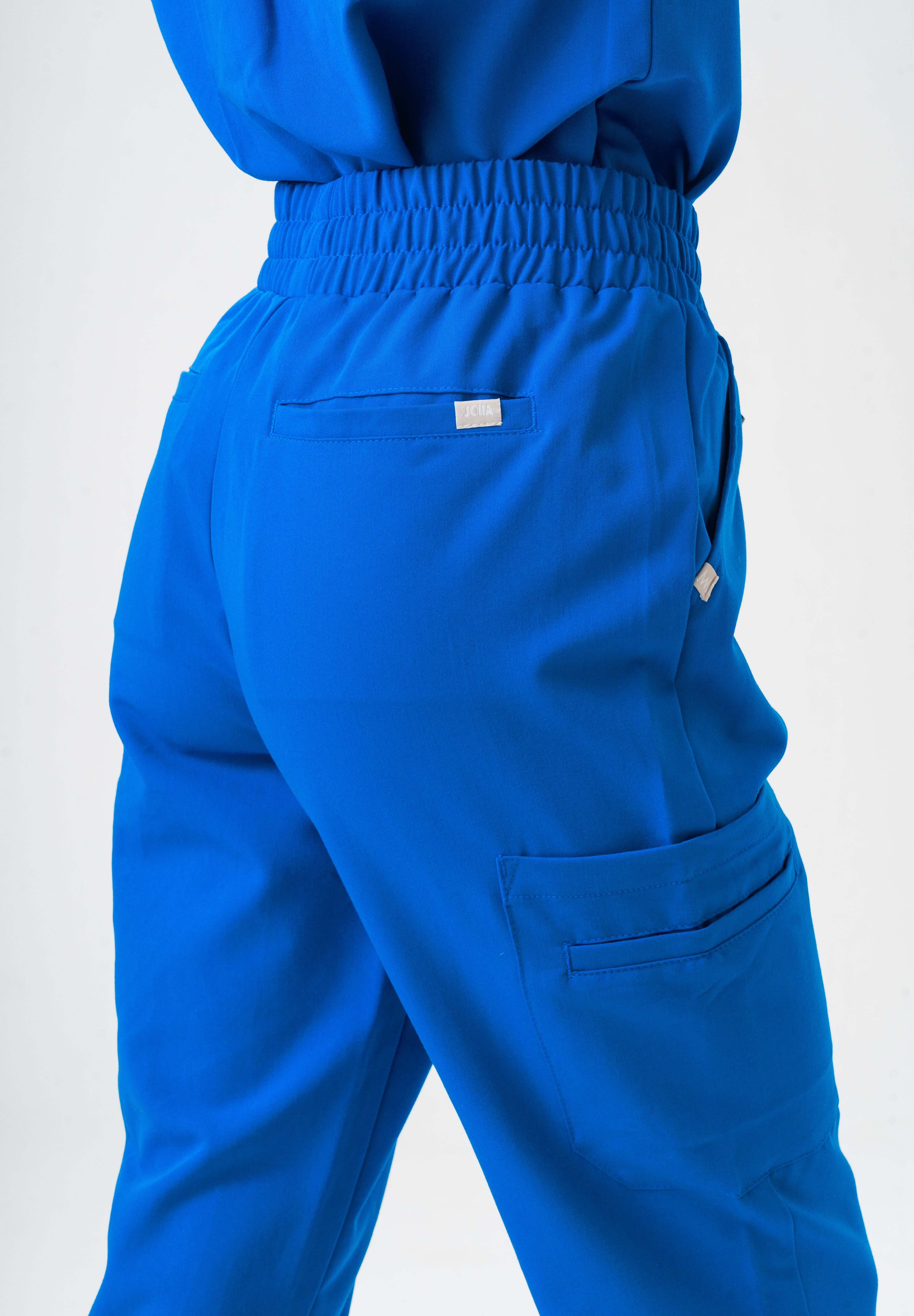 Anastasia Jogger Scrub Pants - Royal Blue