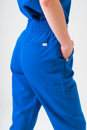 Anastasia Jogger Scrub Pants - Royal Blue