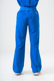 ACE Wide Leg Scrub Pants - Royal Blue