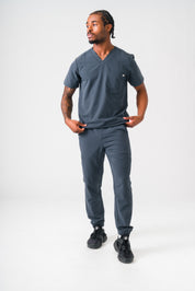 Kian Scrub Pants - Pewter