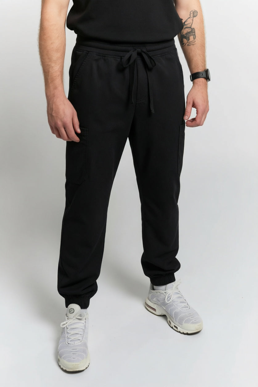 Jonas Straight Leg Scrub Black