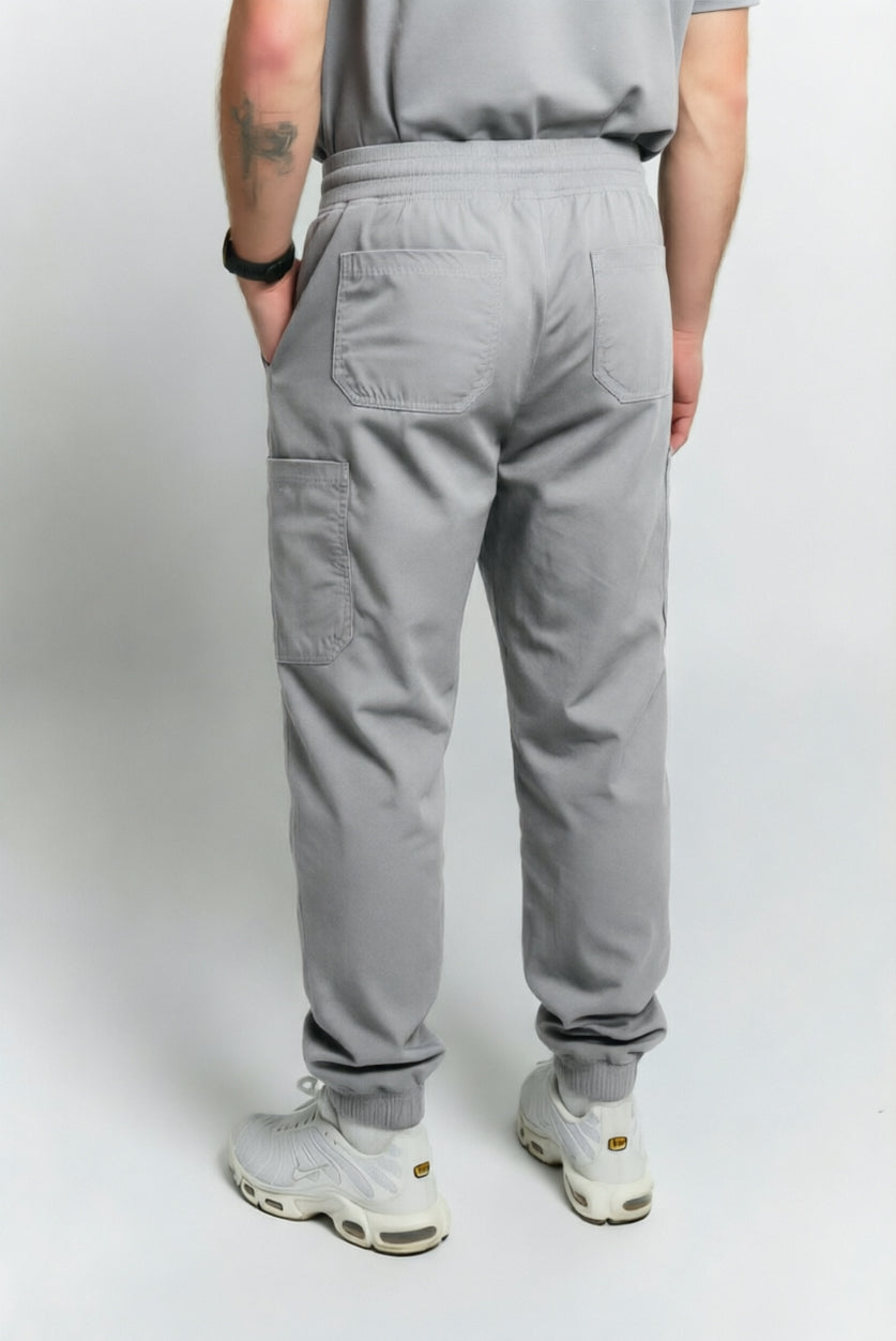 Jonas Straight Leg Scrub Light Grey