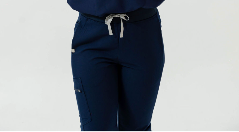 Elodia Jogger Scrub Pants - Navy